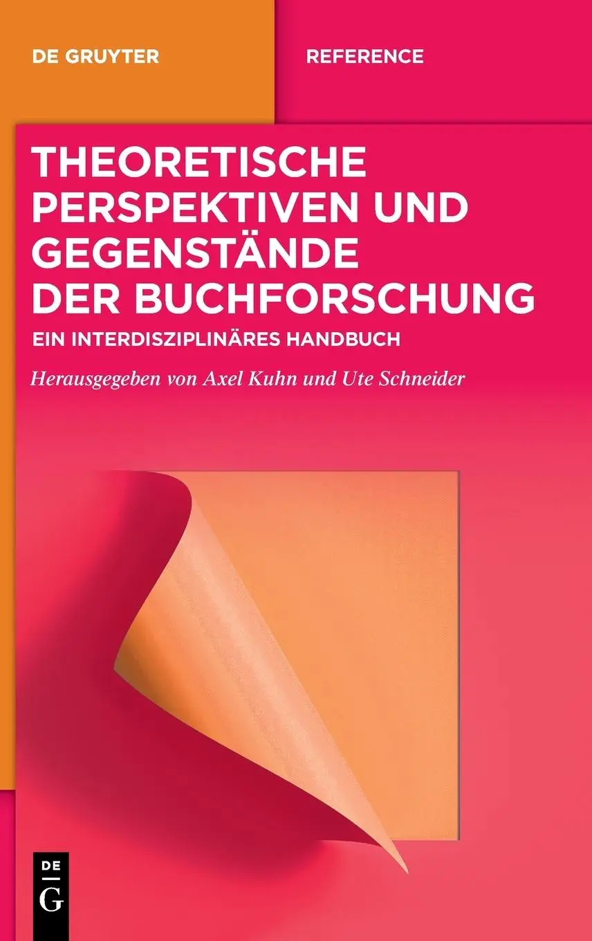 Cover: 9783110744972 | Theoretische Perspektiven und Gegenstände der Buchforschung | Buch | X