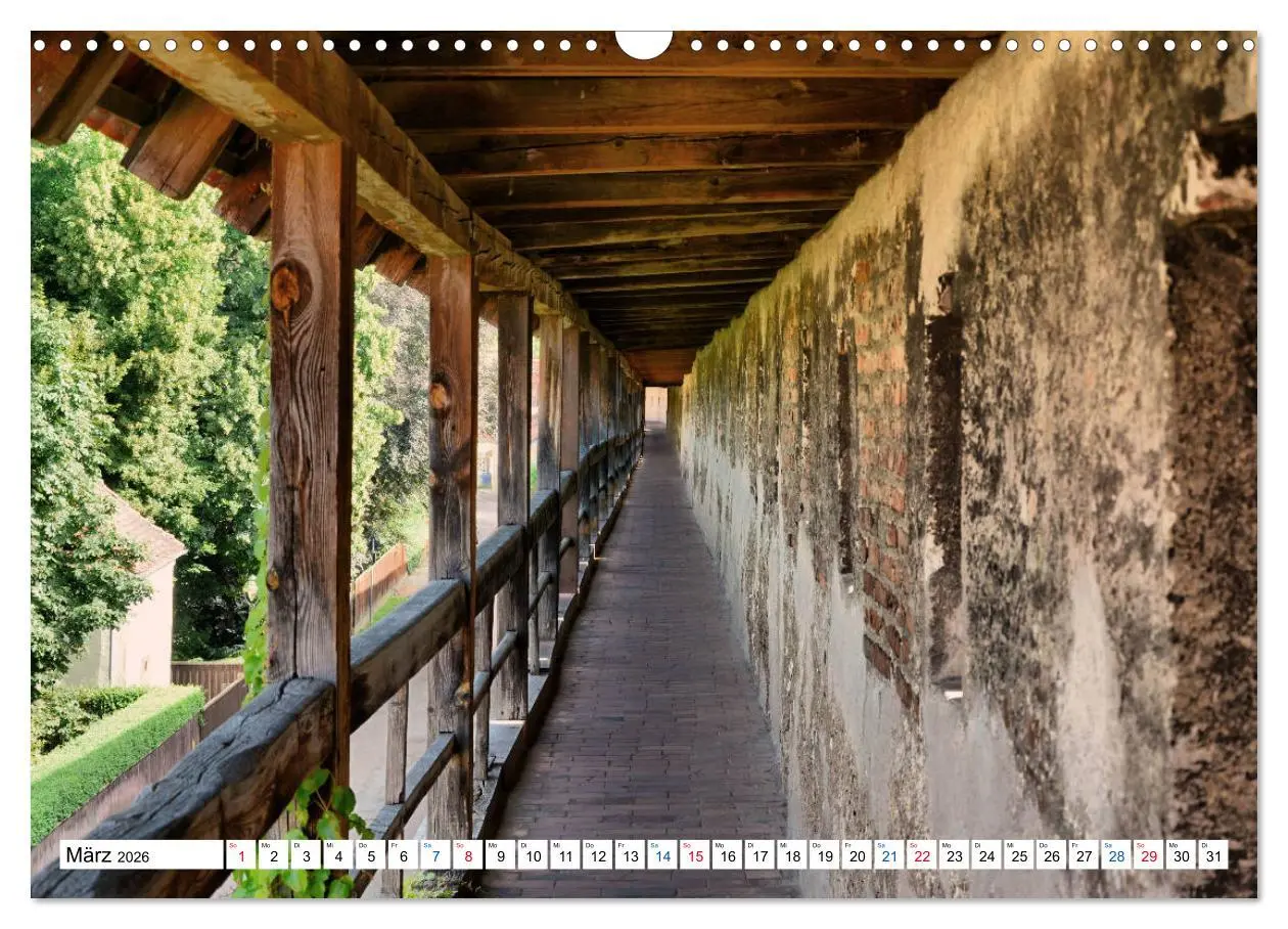 Bild: 9783457894972 | Nördlingen - Eine runde Sache (Wandkalender 2026 DIN A3 quer),...