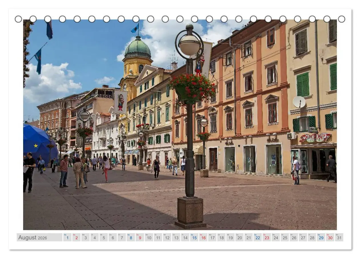 Bild: 9783516124972 | Kroatien - Plitwitzer Seen, Rijeka und Krk (Tischkalender 2026 DIN...