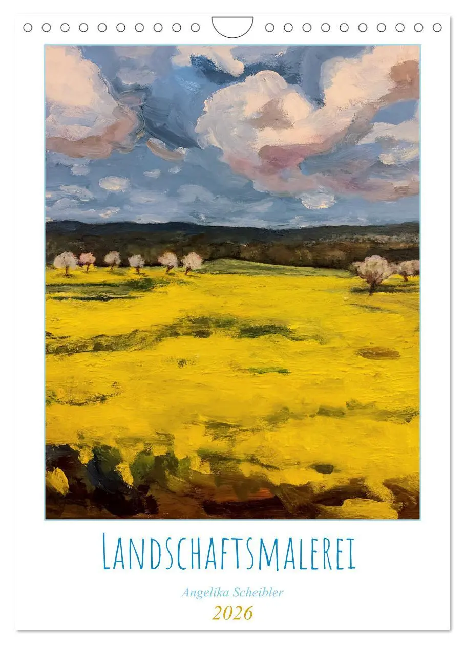 Cover: 9783516294972 | Landschaftsmalerei (Wandkalender 2026 DIN A4 hoch), CALVENDO...