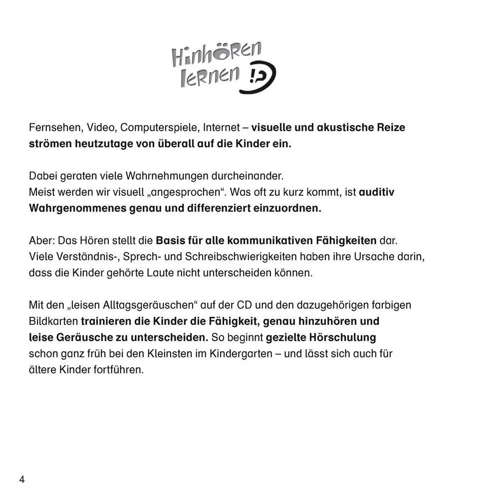 Bild: 9783834604972 | Leise Alltagsgeräusche | Carola Preuß (u. a.) | Audio-CD | 1 Audio-CD