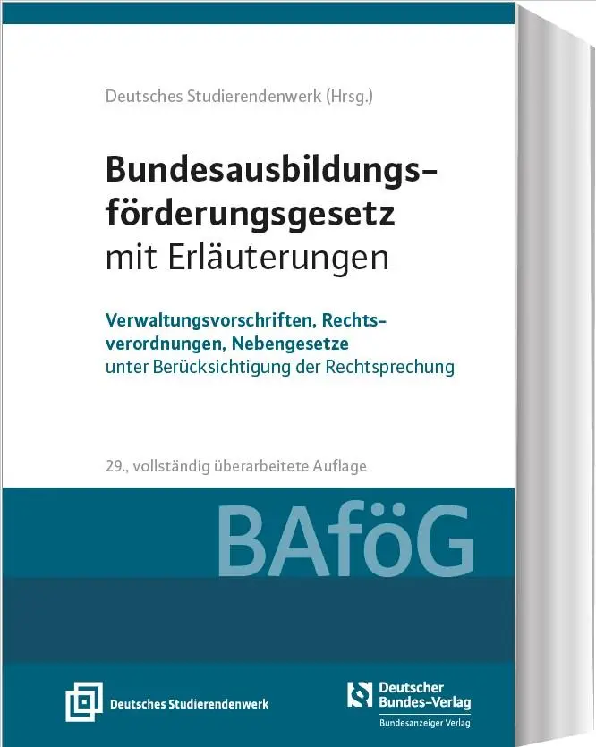 Cover: 9783935064972 | Bundesausbildungsförderungsgesetz mit Erläuterungen (BAföG) | Buch