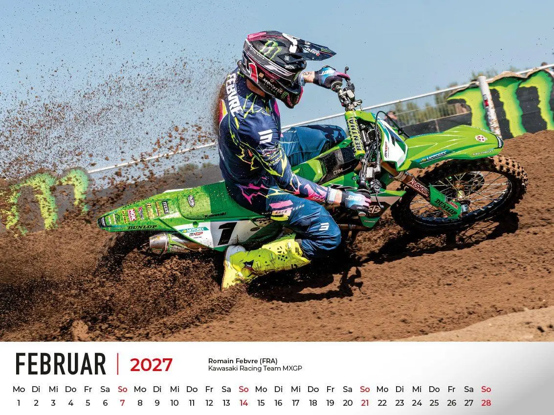 Bild: 9783948794972 | Motocross WM Kalender 2027 | Frank Pommer | Kalender | Deutsch | 2027
