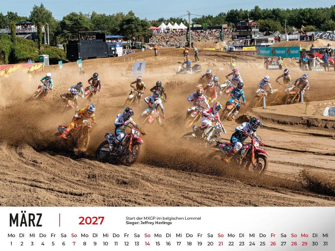 Bild: 9783948794972 | Motocross WM Kalender 2027 | Frank Pommer | Kalender | Deutsch | 2027