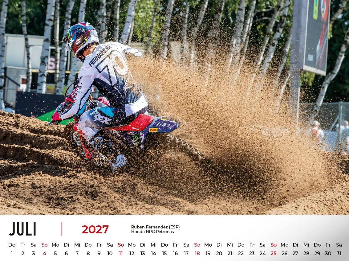 Bild: 9783948794972 | Motocross WM Kalender 2027 | Frank Pommer | Kalender | Deutsch | 2027