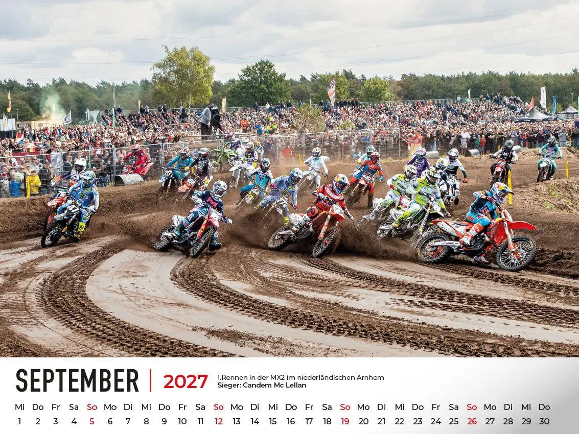 Bild: 9783948794972 | Motocross WM Kalender 2027 | Frank Pommer | Kalender | Deutsch | 2027