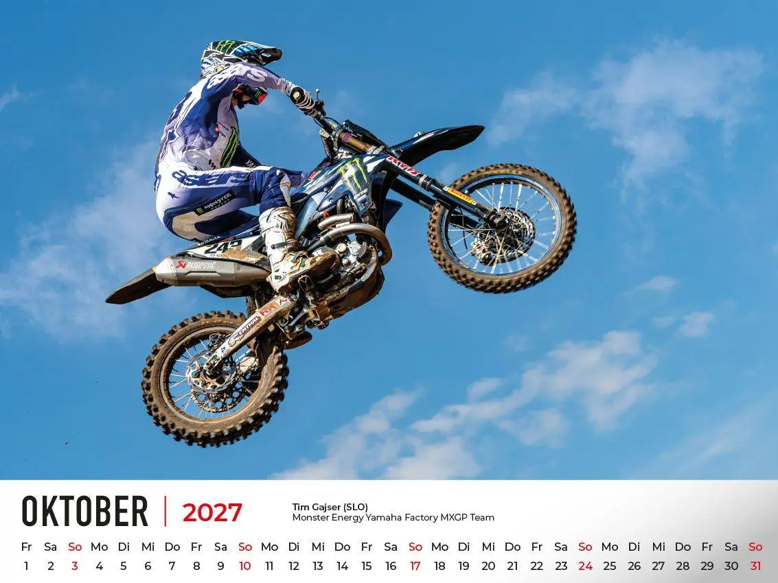 Bild: 9783948794972 | Motocross WM Kalender 2027 | Frank Pommer | Kalender | Deutsch | 2027