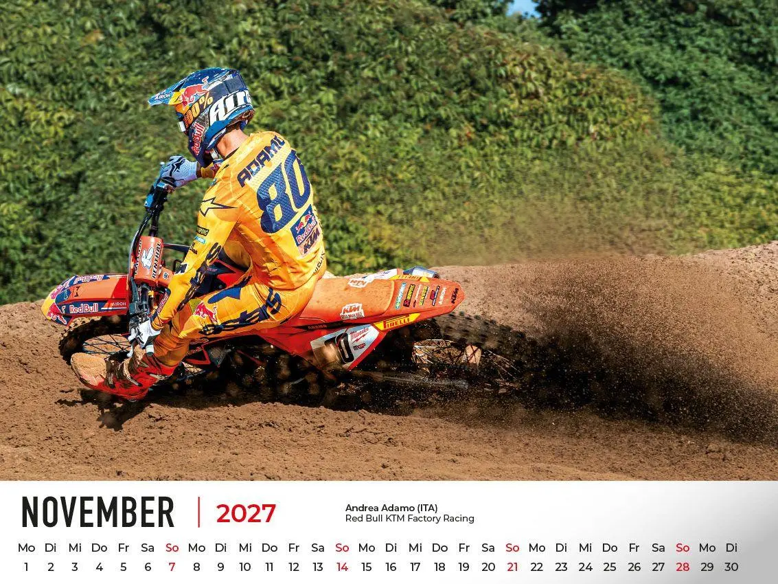Bild: 9783948794972 | Motocross WM Kalender 2027 | Frank Pommer | Kalender | Deutsch | 2027