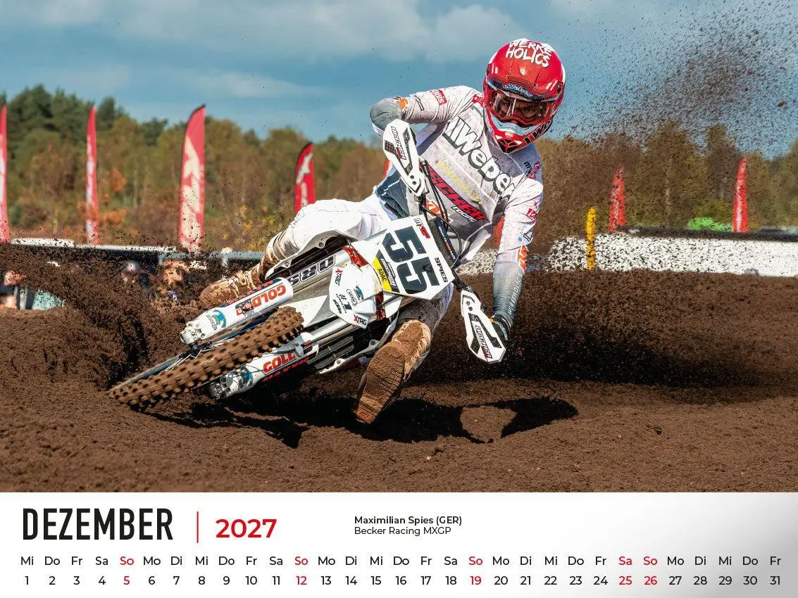 Bild: 9783948794972 | Motocross WM Kalender 2027 | Frank Pommer | Kalender | Deutsch | 2027