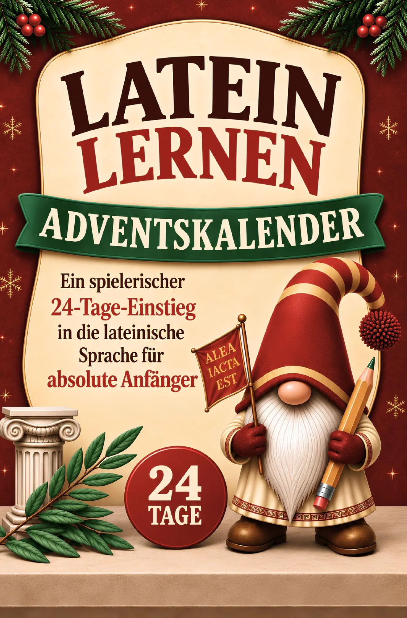 Cover: 9783982734972 | Latein lernen Adventskalender - Ein spielerischer 24-Tage-Einstieg...