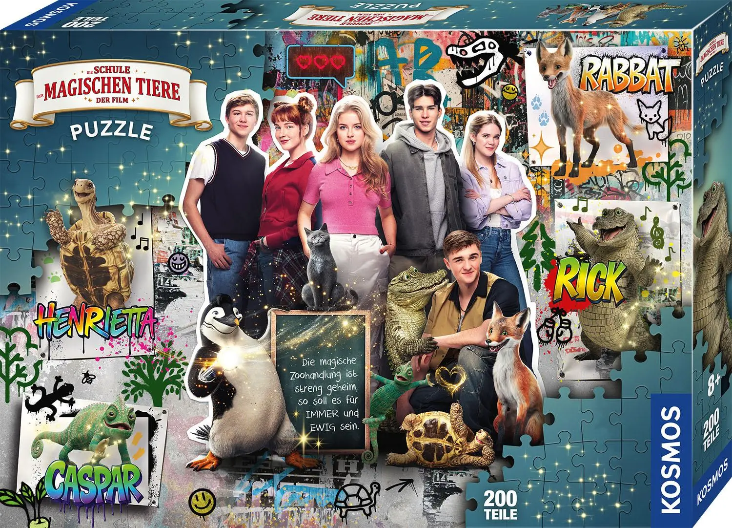 Cover: 4002051685072 | Die Schule der magischen Tiere: Puzzle zum Film - Teamwork | Spiel