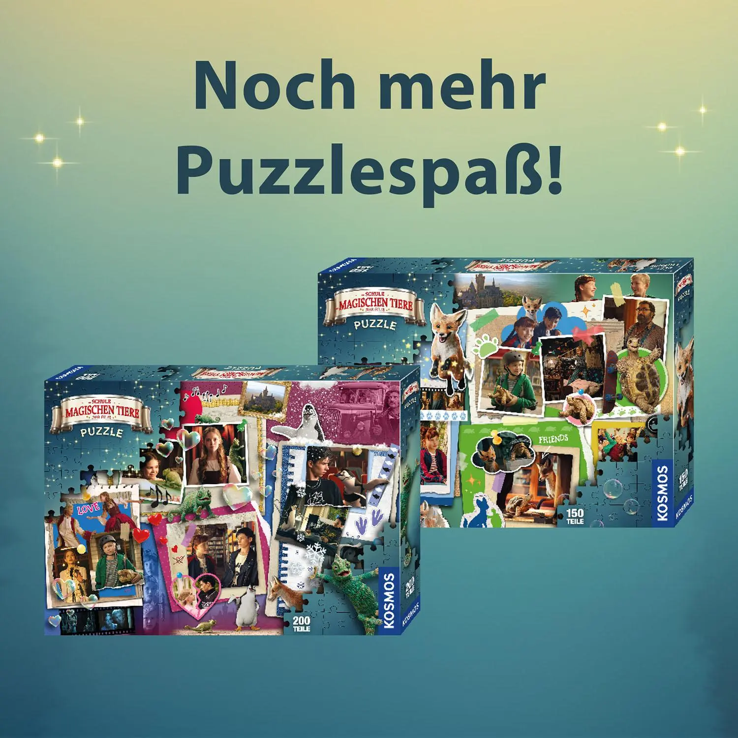 Bild: 4002051685072 | Die Schule der magischen Tiere: Puzzle zum Film - Teamwork | Spiel