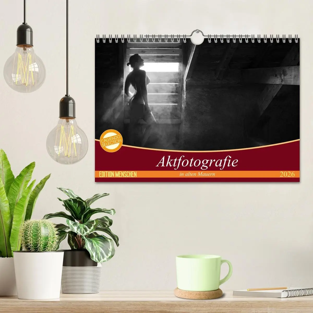 Bild: 9783516185072 | Aktfotografie in alten Mauern (Wandkalender 2026 DIN A4 quer),...