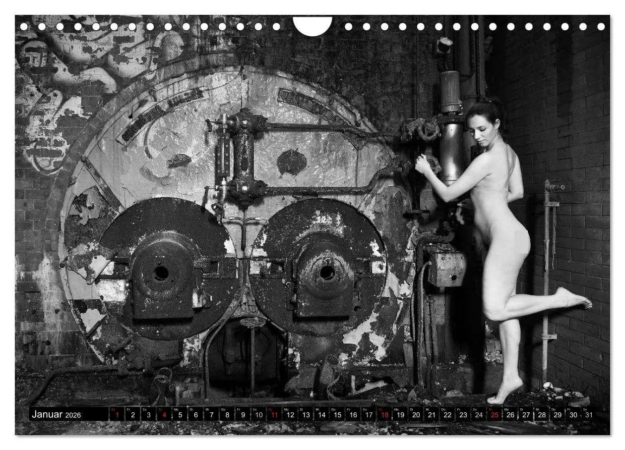 Bild: 9783516185072 | Aktfotografie in alten Mauern (Wandkalender 2026 DIN A4 quer),...