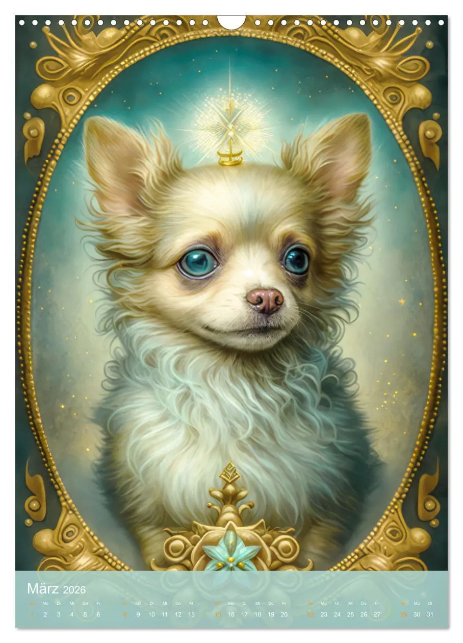 Bild: 9783516325072 | Tiere im Tarot Stil (Wandkalender 2026 DIN A3 hoch), CALVENDO...