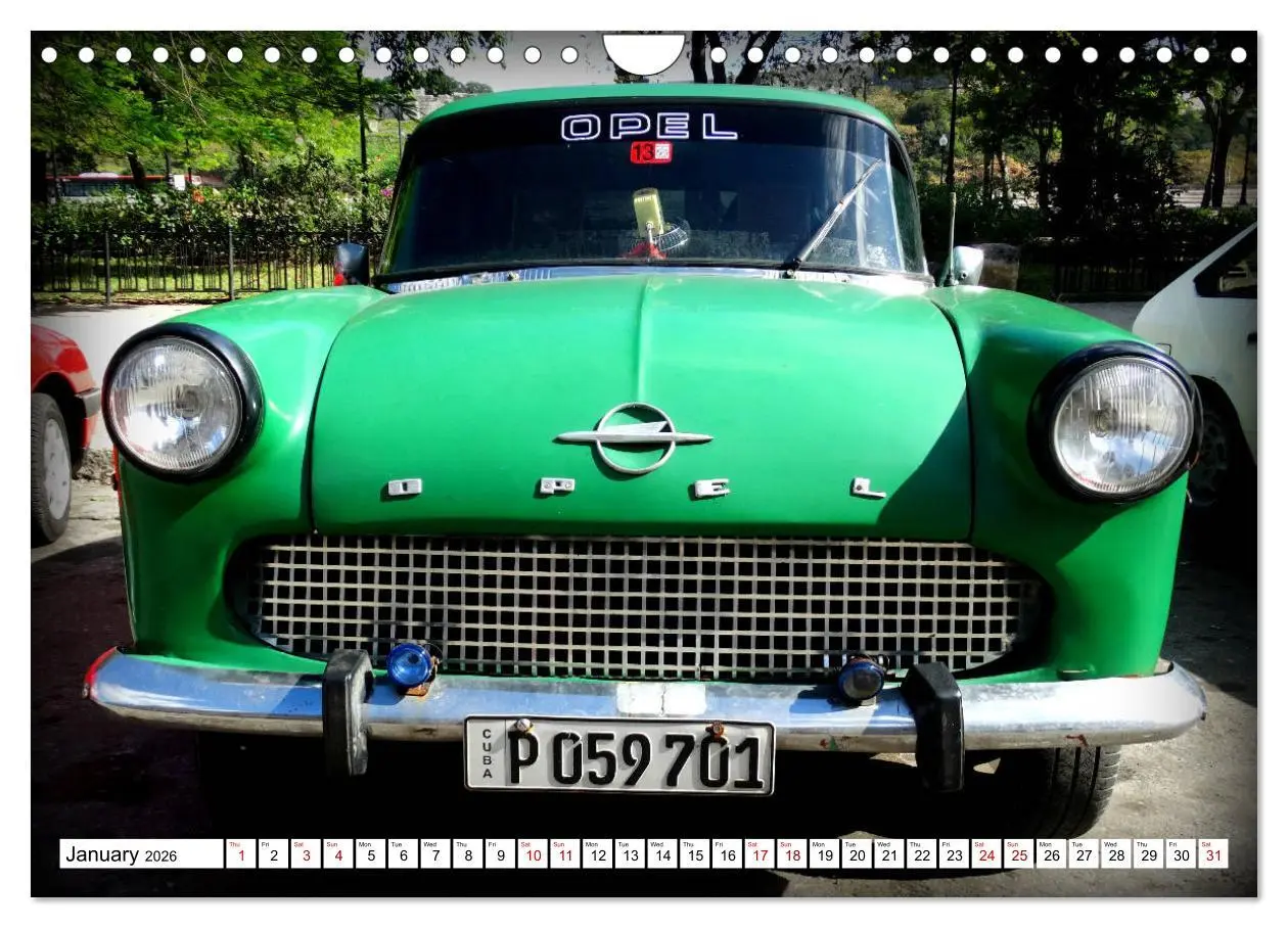 Bild: 9783516565072 | Opel Nostalgia (Wall Calendar 2026 DIN A4 landscape), CALVENDO 12...