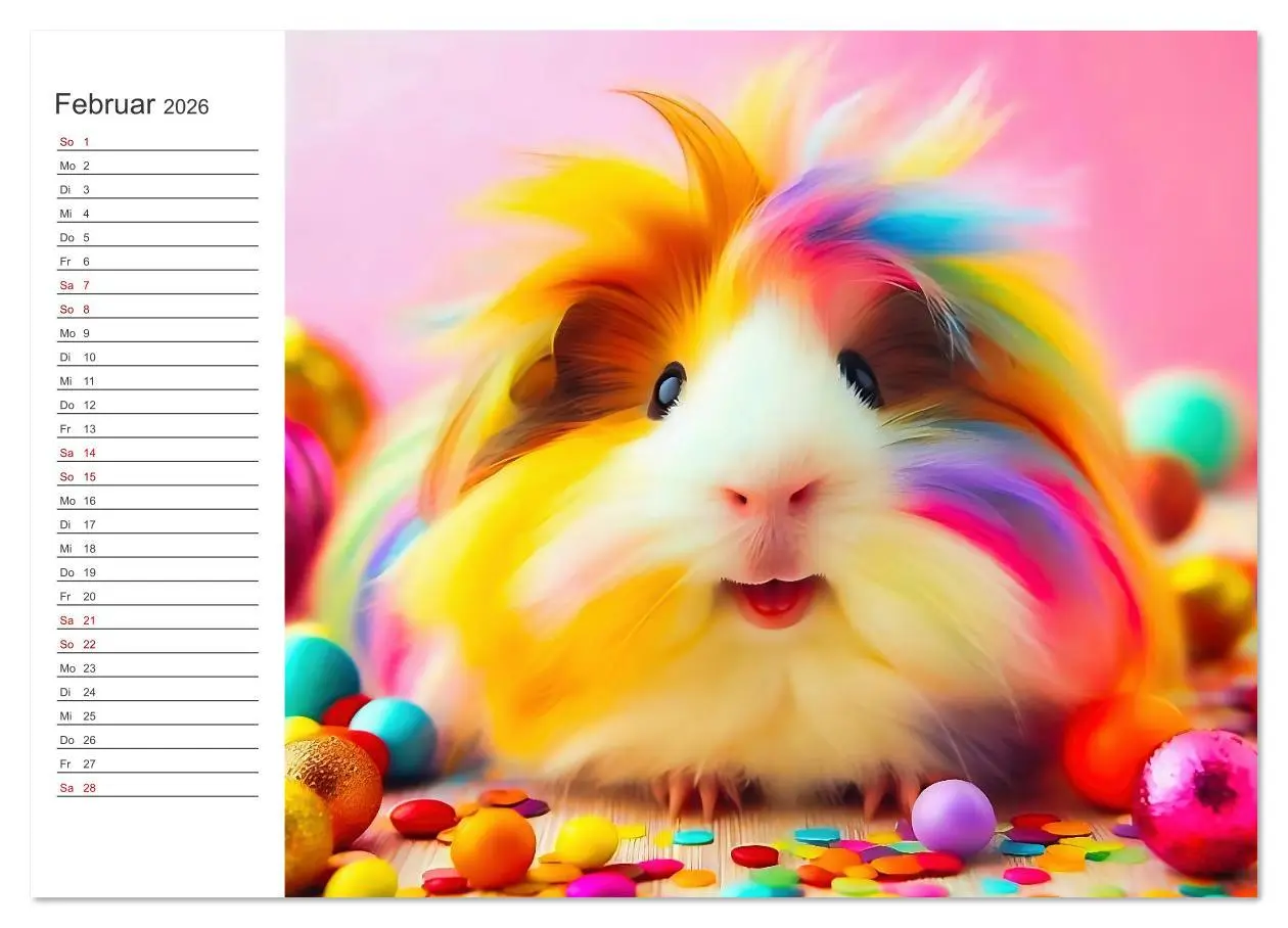 Bild: 9783516635072 | Knuddel und Kuschel (Wandkalender 2026 DIN A4 quer), CALVENDO...
