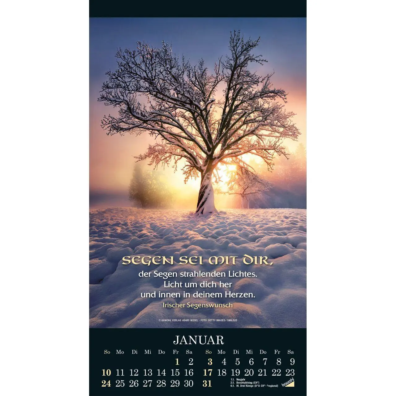 Bild: 9783754855072 | Die Wunder deiner Werke 2027 | Besinnungskalender | Kalender | 14 S.