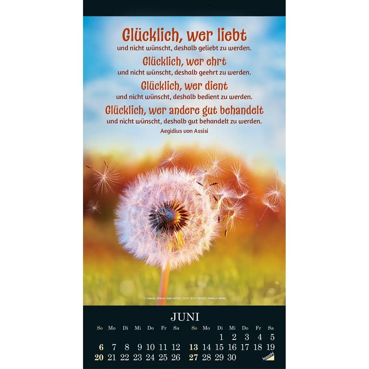 Bild: 9783754855072 | Die Wunder deiner Werke 2027 | Besinnungskalender | Kalender | 14 S.