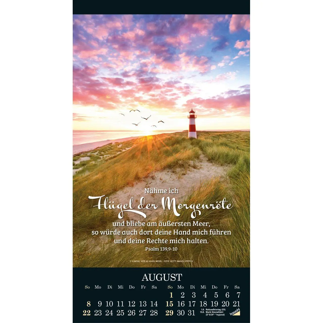 Bild: 9783754855072 | Die Wunder deiner Werke 2027 | Besinnungskalender | Kalender | 14 S.