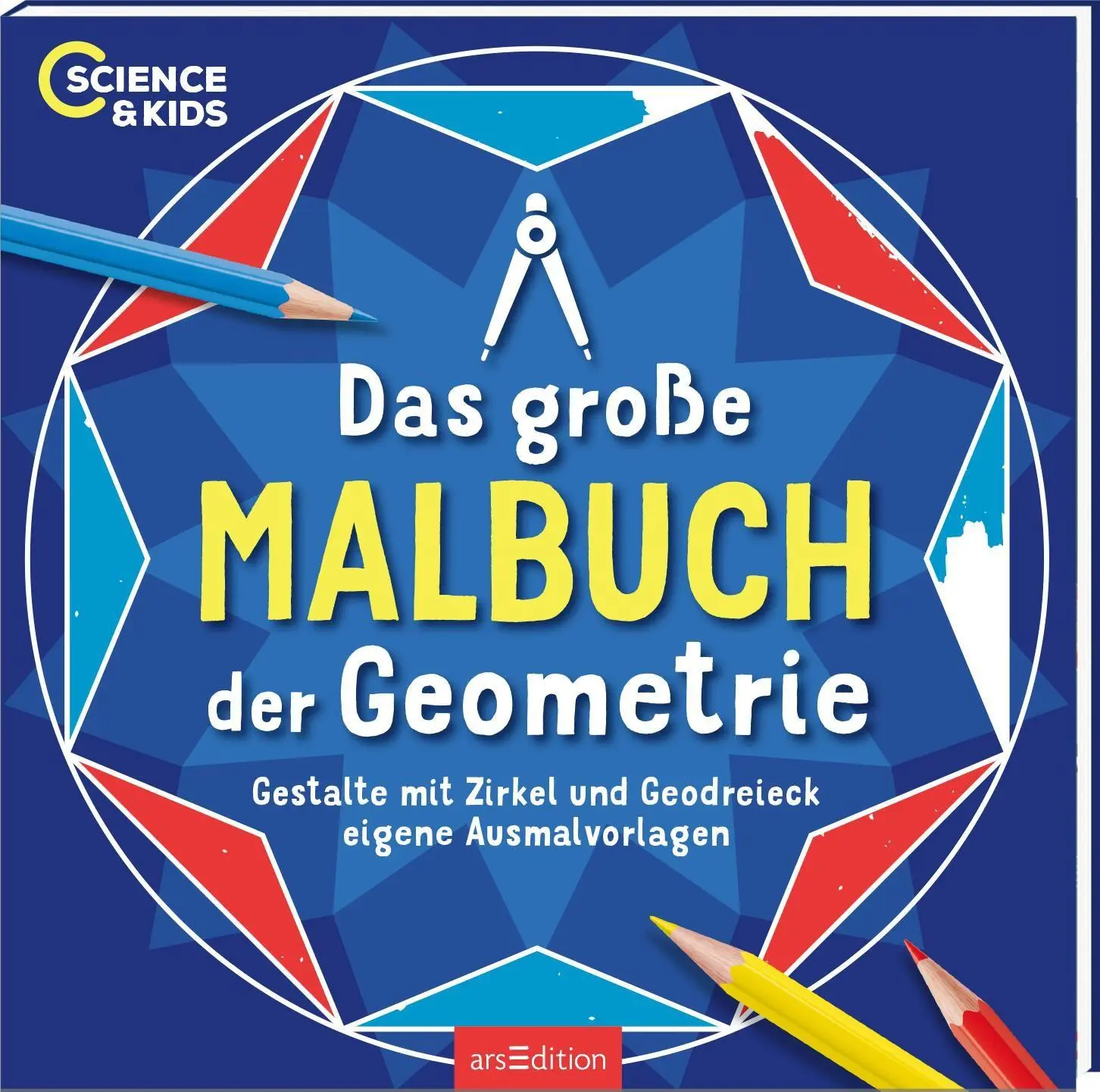 Cover: 9783845865072 | Science &amp; Kids - Das große Malbuch der Geometrie | Taschenbuch | 80 S.