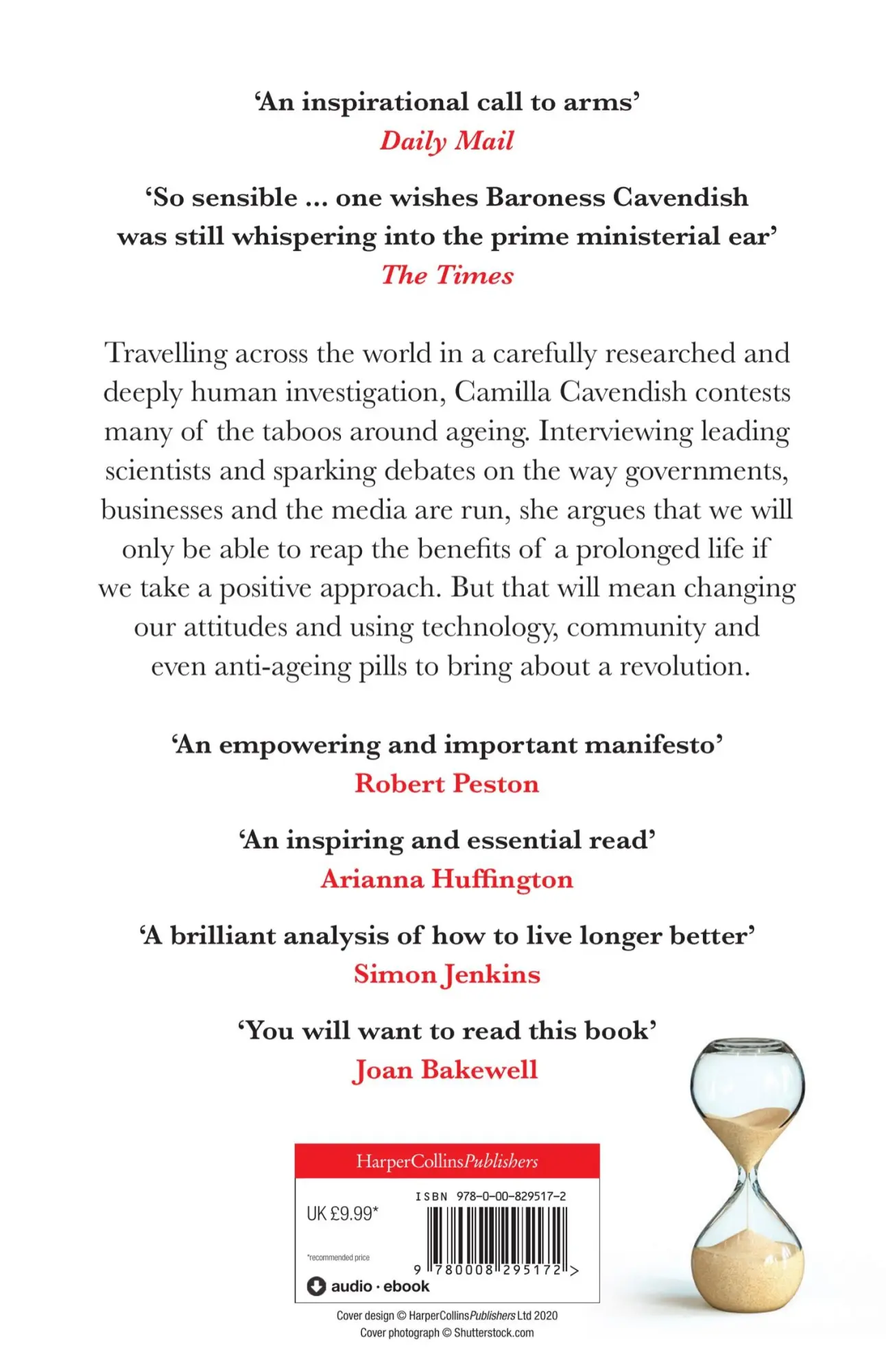 Rückseite: 9780008295172 | Extra Time | 10 Lessons for Living Longer Better | Camilla Cavendish