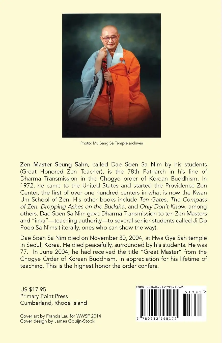 Rückseite: 9780942795172 | The Whole World Is a Single Flower | Seung Sahn (u. a.) | Taschenbuch