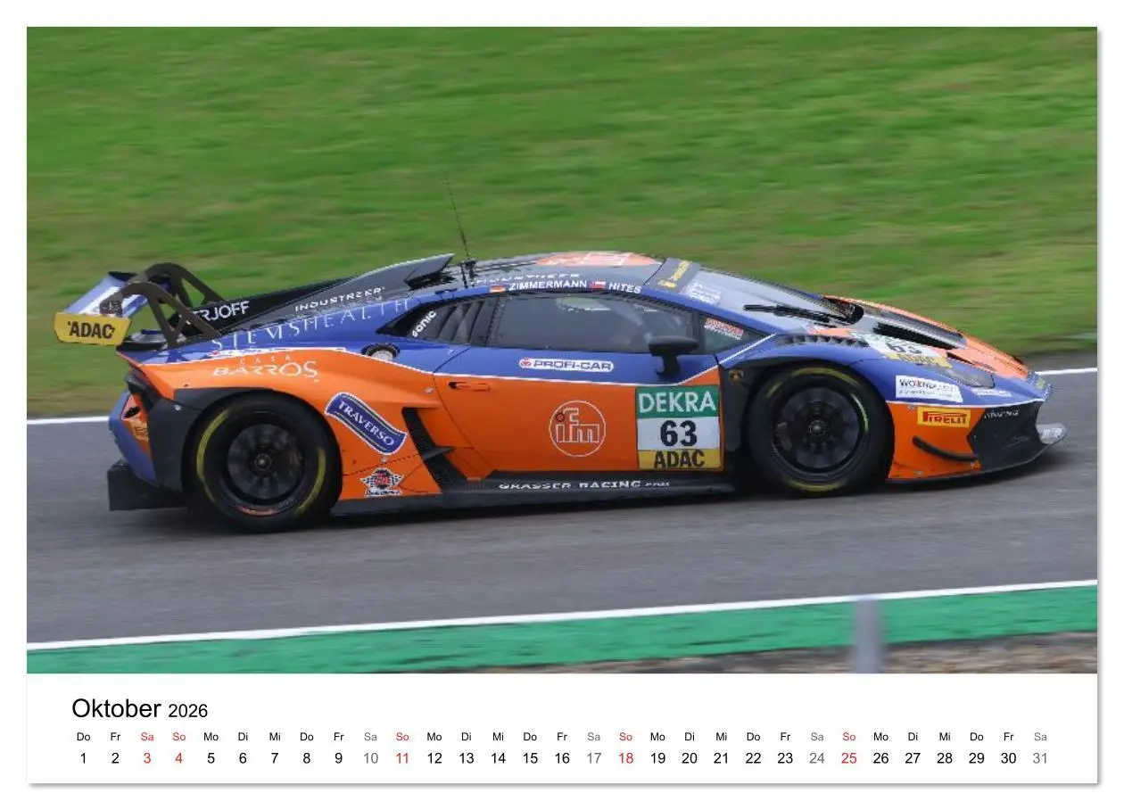 Bild: 9783516175172 | Motorsport aus Sant'Agata (Wandkalender 2026 DIN A3 quer), CALVENDO...