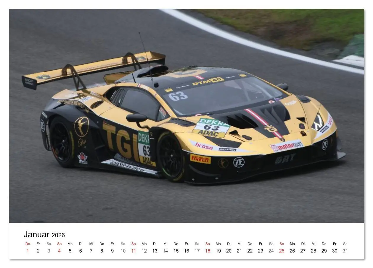 Bild: 9783516175172 | Motorsport aus Sant'Agata (Wandkalender 2026 DIN A3 quer), CALVENDO...