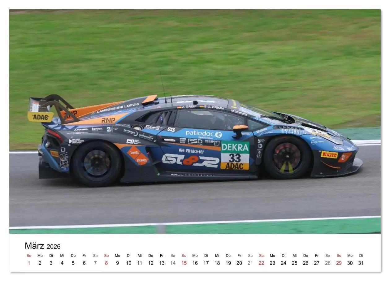 Bild: 9783516175172 | Motorsport aus Sant'Agata (Wandkalender 2026 DIN A3 quer), CALVENDO...