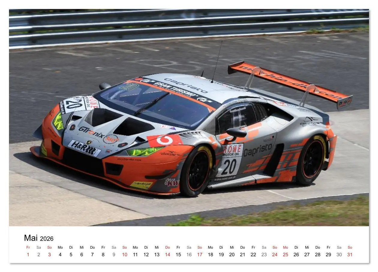 Bild: 9783516175172 | Motorsport aus Sant'Agata (Wandkalender 2026 DIN A3 quer), CALVENDO...