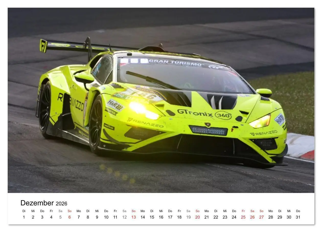 Bild: 9783516175172 | Motorsport aus Sant'Agata (Wandkalender 2026 DIN A3 quer), CALVENDO...
