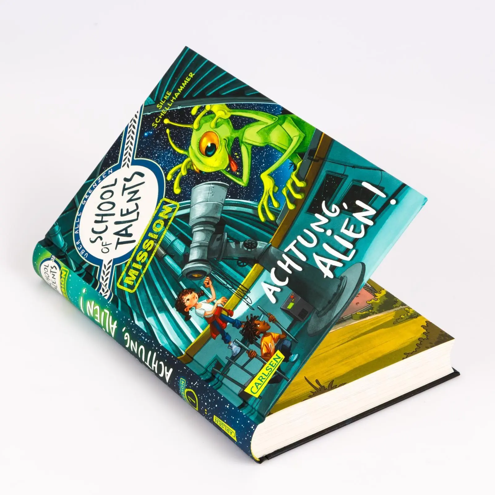 Bild: 9783551655172 | School of Talents Mission 1: Achtung, Alien! | Silke Schellhammer