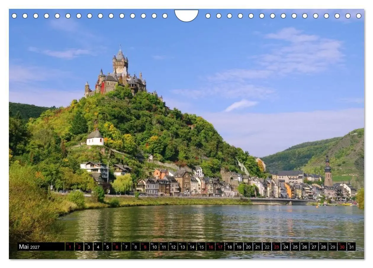 Bild: 9783594155172 | Entlang der Mosel (Wandkalender 2027 DIN A4 quer), CALVENDO...