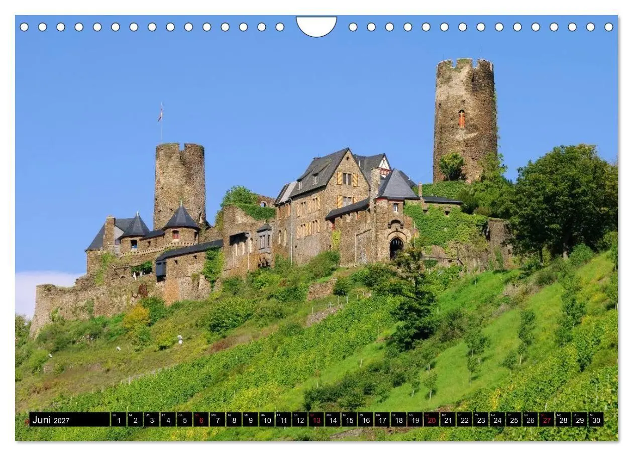 Bild: 9783594155172 | Entlang der Mosel (Wandkalender 2027 DIN A4 quer), CALVENDO...
