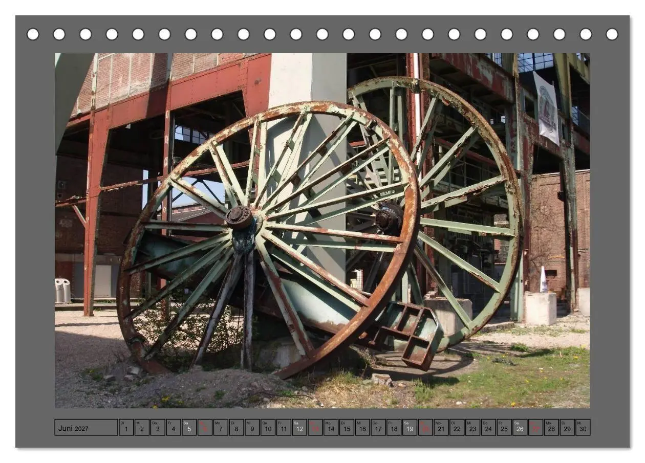 Bild: 9783594225172 | Zeche Ewald in Herten (Tischkalender 2027 DIN A5 quer), CALVENDO...