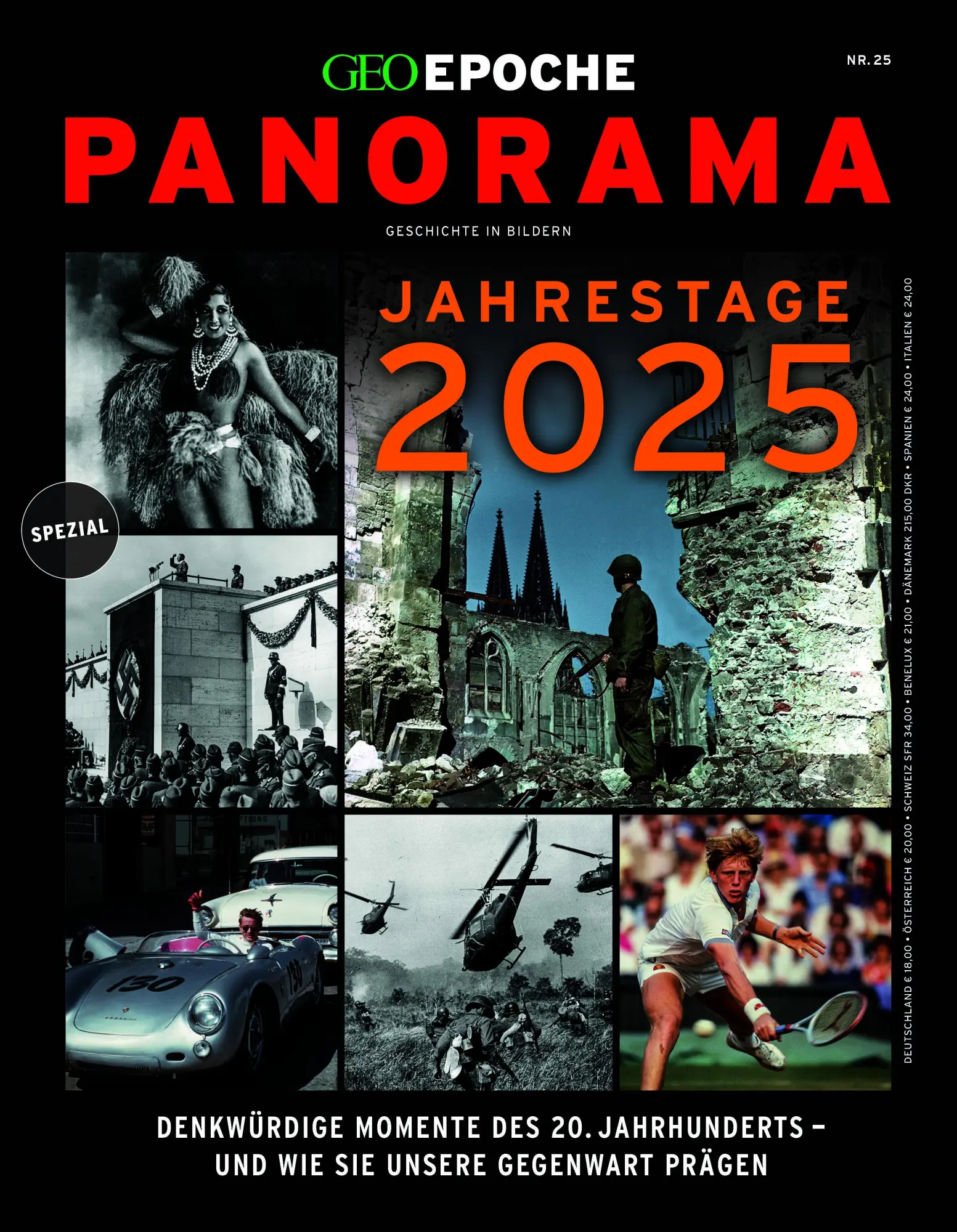 Cover: 9783652015172 | GEO Epoche PANORAMA 25/2024 Jahrestage 2025 | Geschichte in Bildern