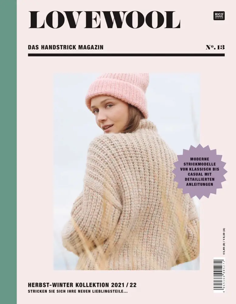 Cover: 4065166005272 | LOVEWOOL Das Handstrick Magazin.No.13 | Broschüre | Deutsch | 2021