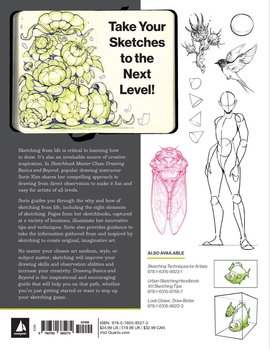 Rückseite: 9780760385272 | Drawing Basics and Beyond | Transform Observation Into Imagination