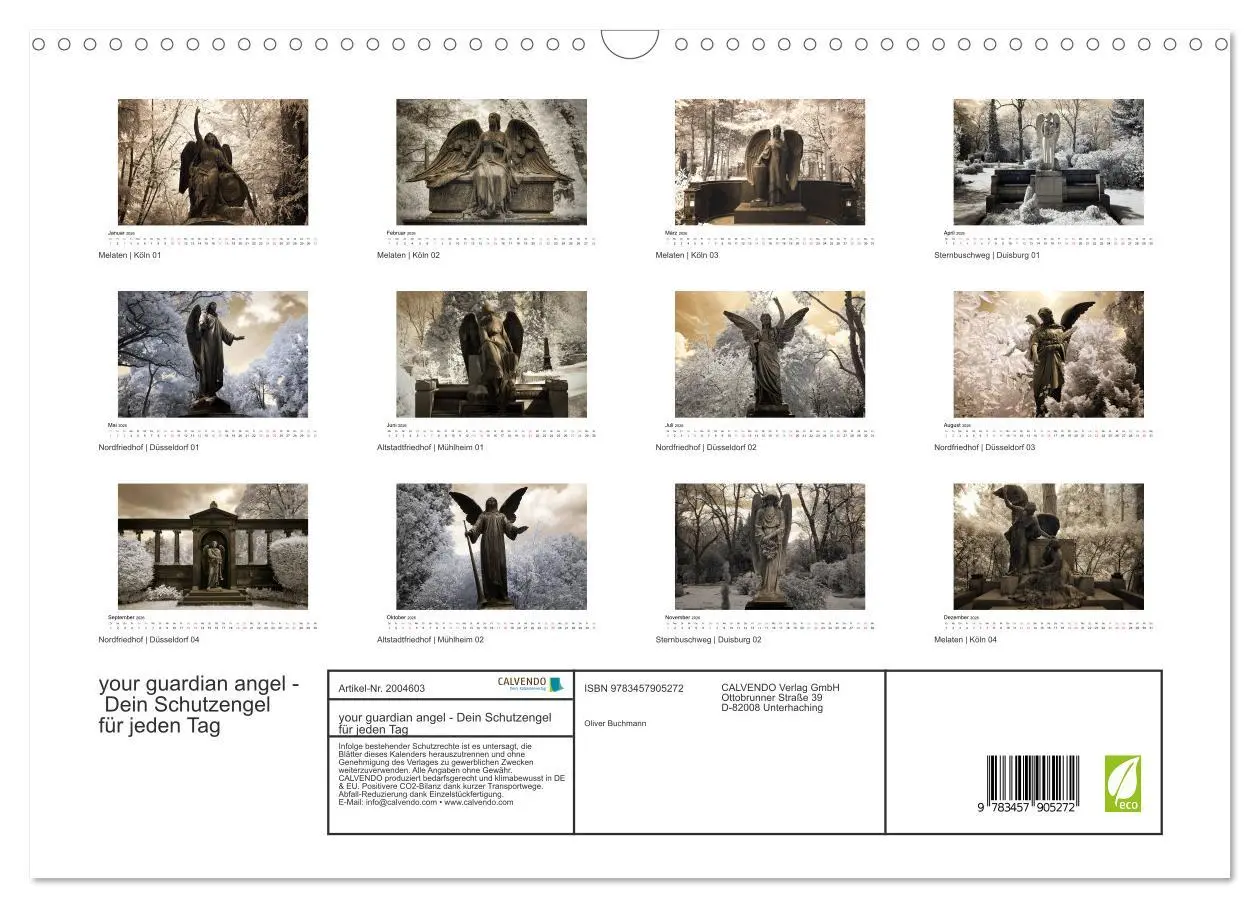 Bild: 9783457905272 | your guardian angel - Dein Schutzengel für jeden Tag (Wandkalender...