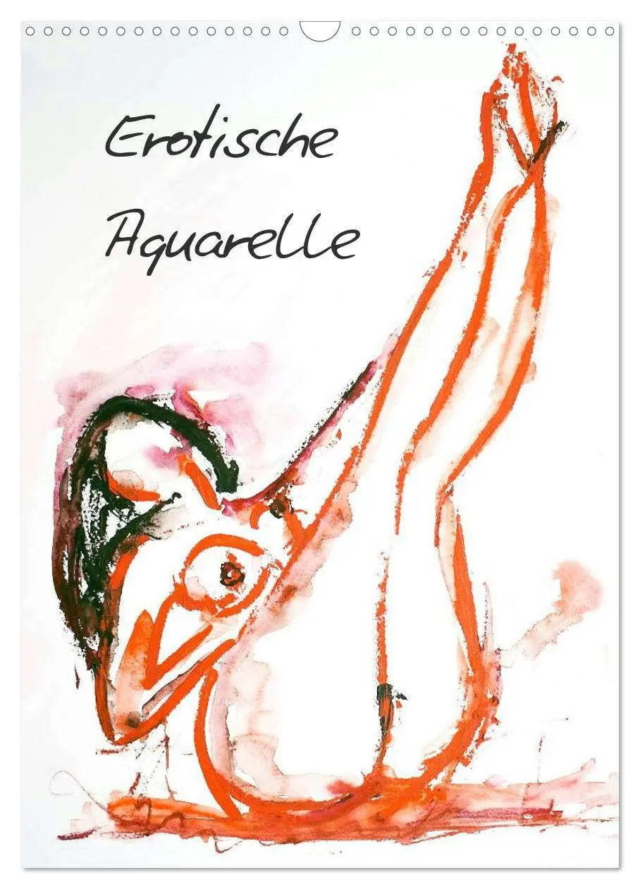 Cover: 9783516475272 | Erotische Aquarelle (Wandkalender 2026 DIN A3 hoch), CALVENDO...