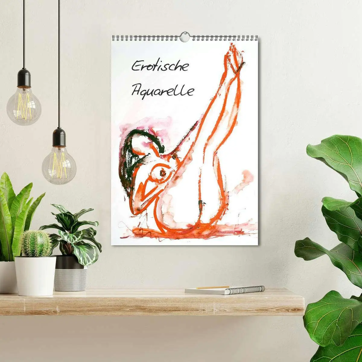 Bild: 9783516475272 | Erotische Aquarelle (Wandkalender 2026 DIN A3 hoch), CALVENDO...