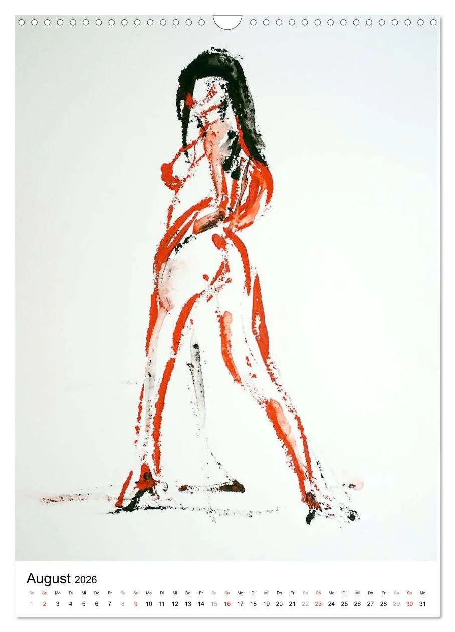 Bild: 9783516475272 | Erotische Aquarelle (Wandkalender 2026 DIN A3 hoch), CALVENDO...