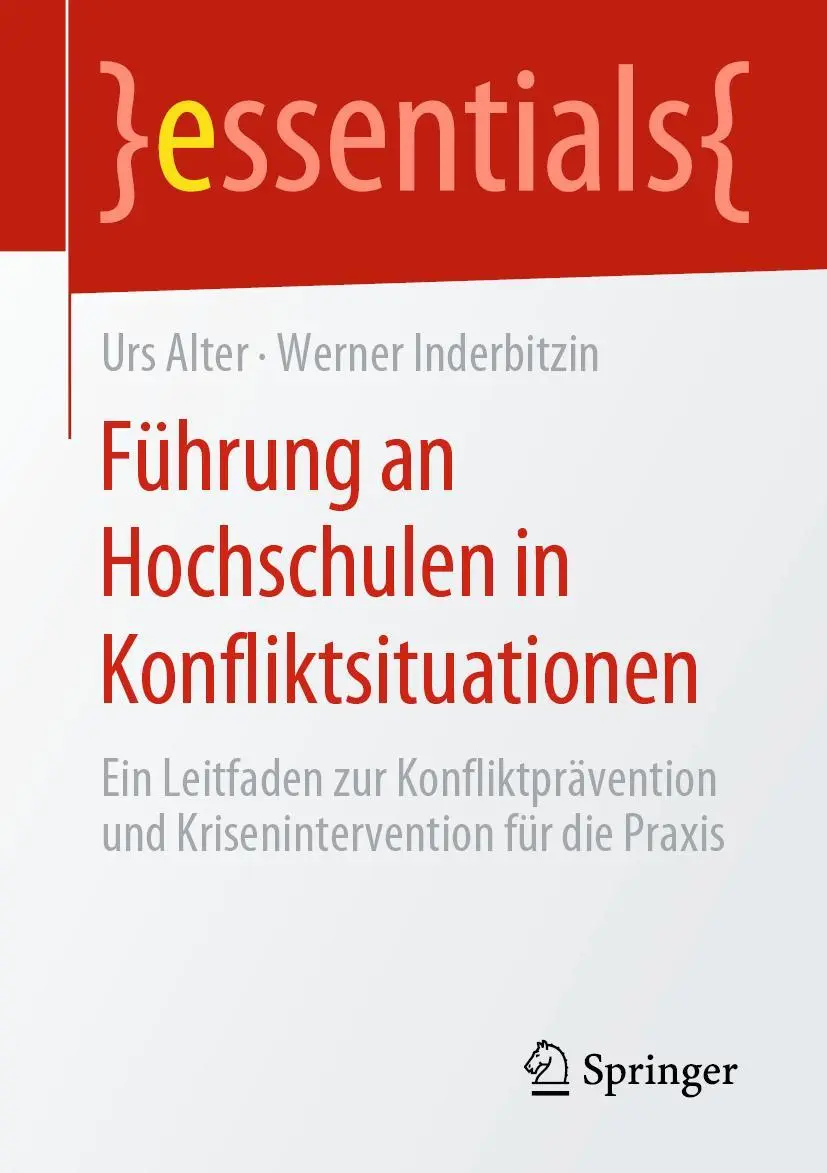 Cover: 9783658285272 | Führung an Hochschulen in Konfliktsituationen | Inderbitzin (u. a.)
