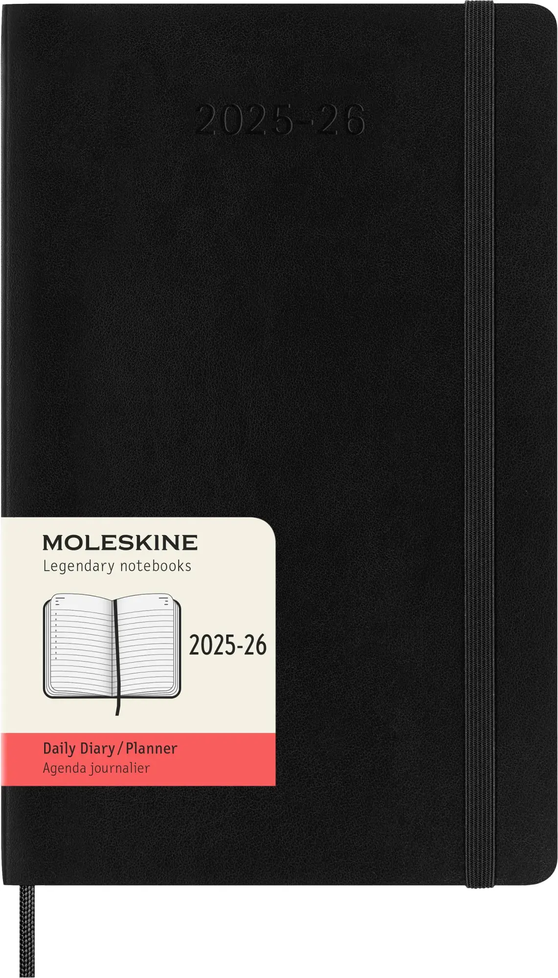 Bild: 8056999275372 | Moleskine 18 Monate Tagesnotizkalender 2025/2026, L/A5, 1 Tag = 1...