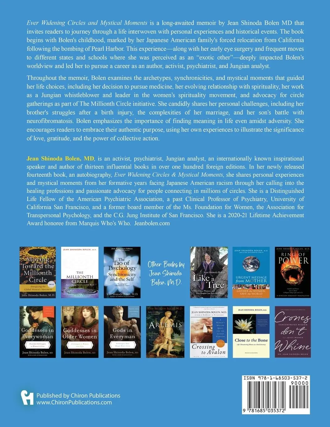 Rückseite: 9781685035372 | Ever Widening Circles &amp; Mystical Moments | Jean Shinoda Bolen | Buch
