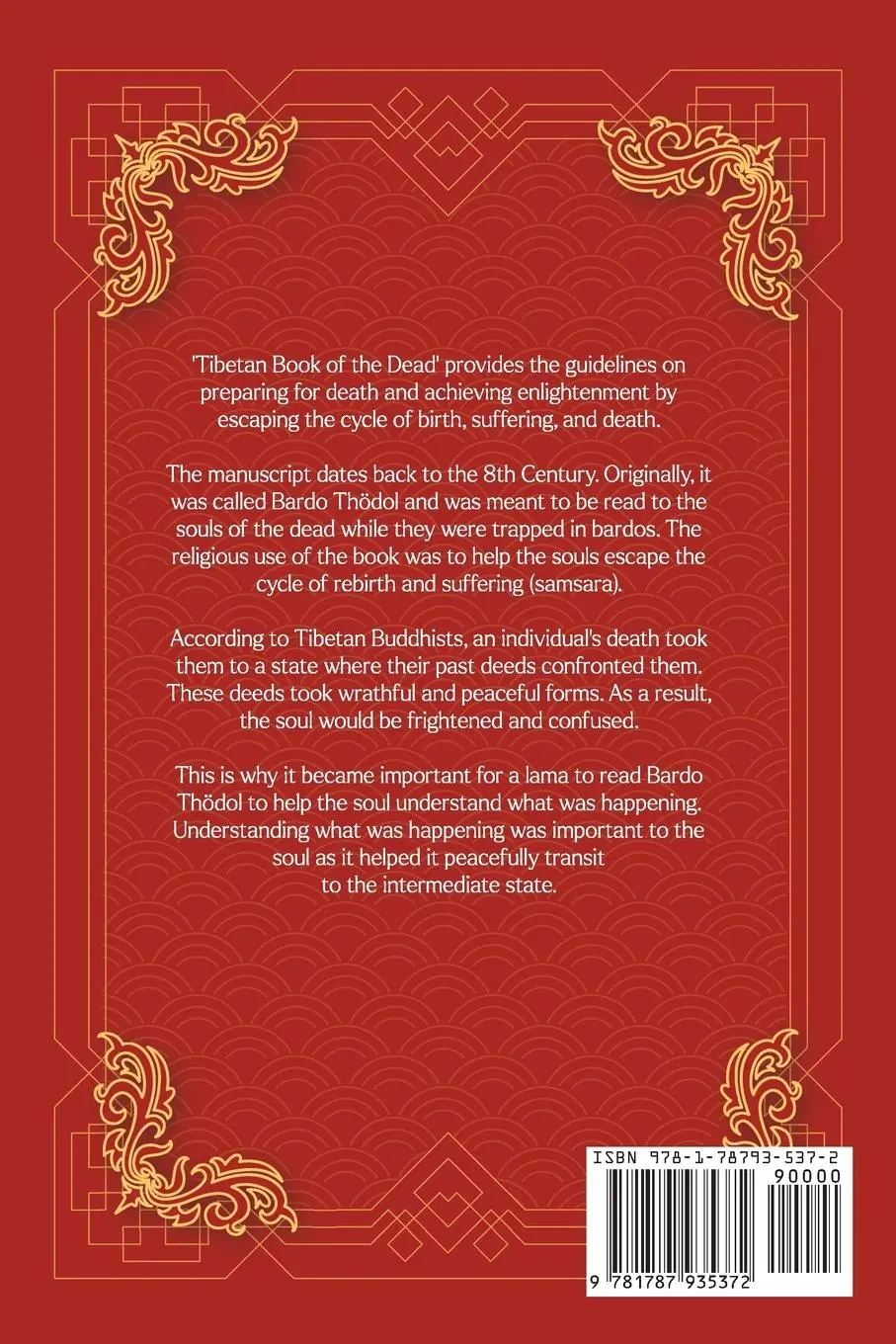 Rückseite: 9781787935372 | The Tibetan Book Of The Dead | Padma Sambhava | Taschenbuch | Englisch