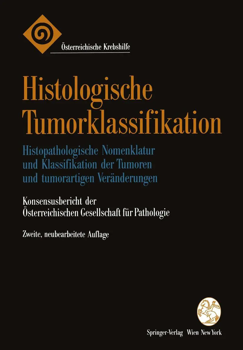 Cover: 9783211825372 | Histologische Tumorklassifikation | W. Feigl (u. a.) | Taschenbuch