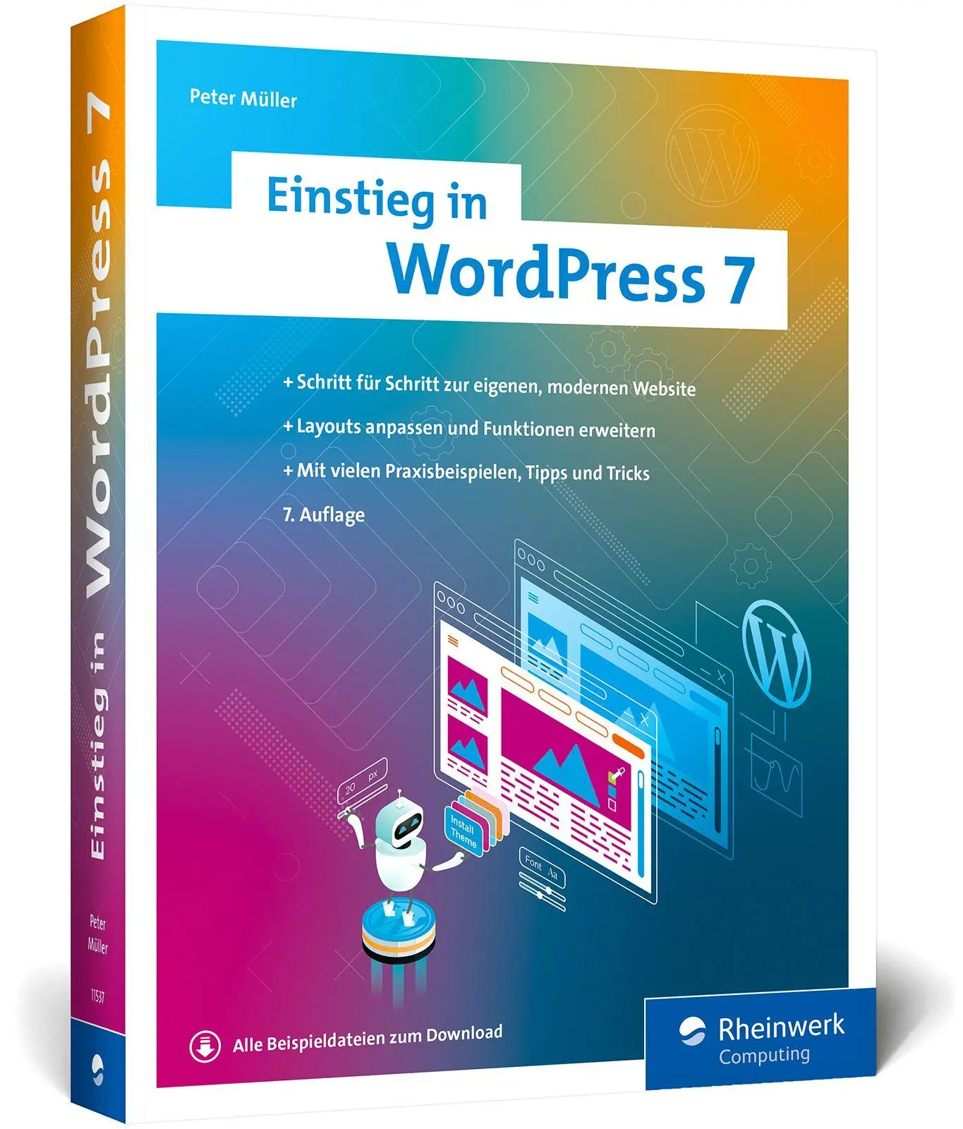 Cover: 9783367115372 | Einstieg in WordPress 7 | Peter Müller | Taschenbuch | 540 S. | 2026