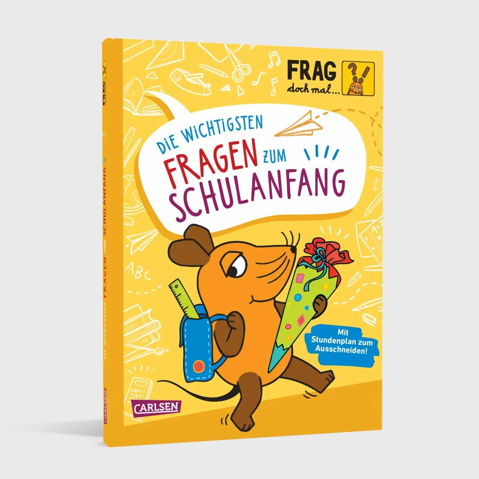 Bild: 9783551255372 | Frag doch mal ... die Maus: Die wichtigsten Fragen zum Schulanfang
